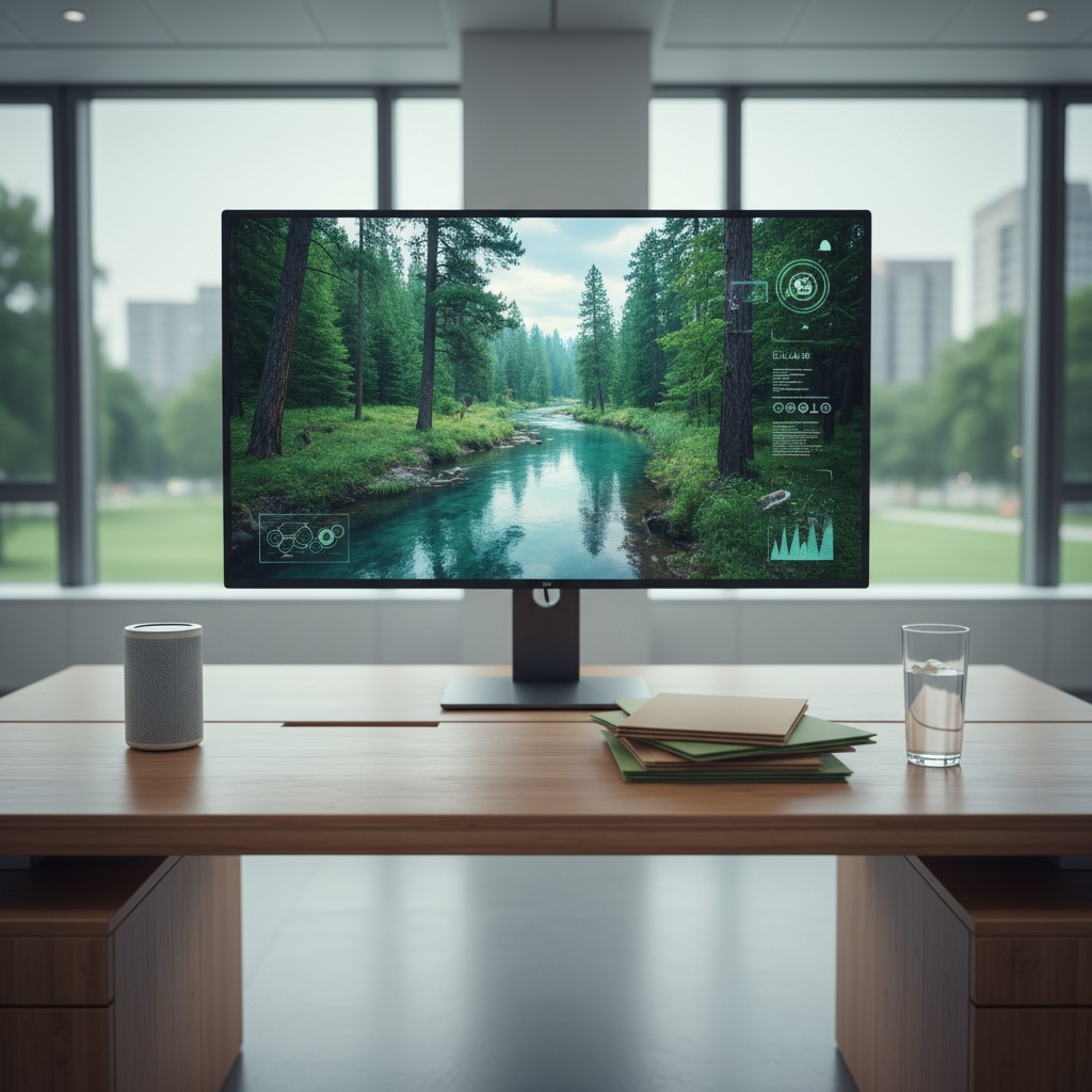 worldwide, and large trees using industry words, forest graph, steadicam HD 4K resolution, the atmosphere looks like a vin...